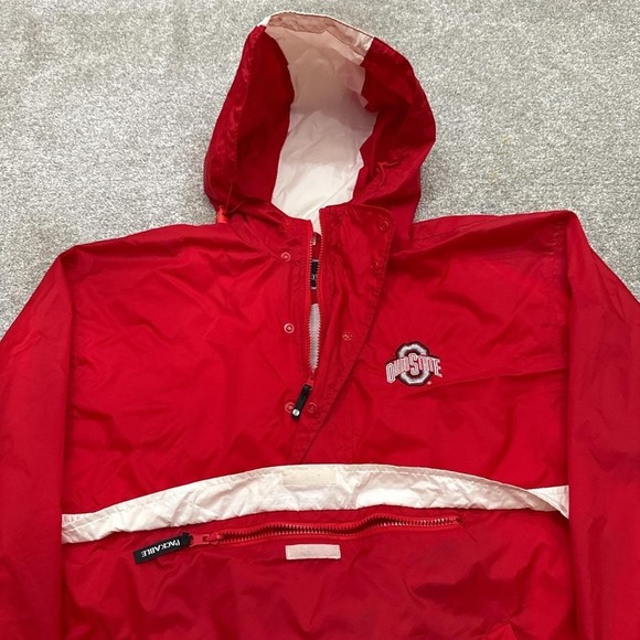 Holloway Ohio State Buckeyes Windbreaker Jacket Medium - Picture 2 of 7